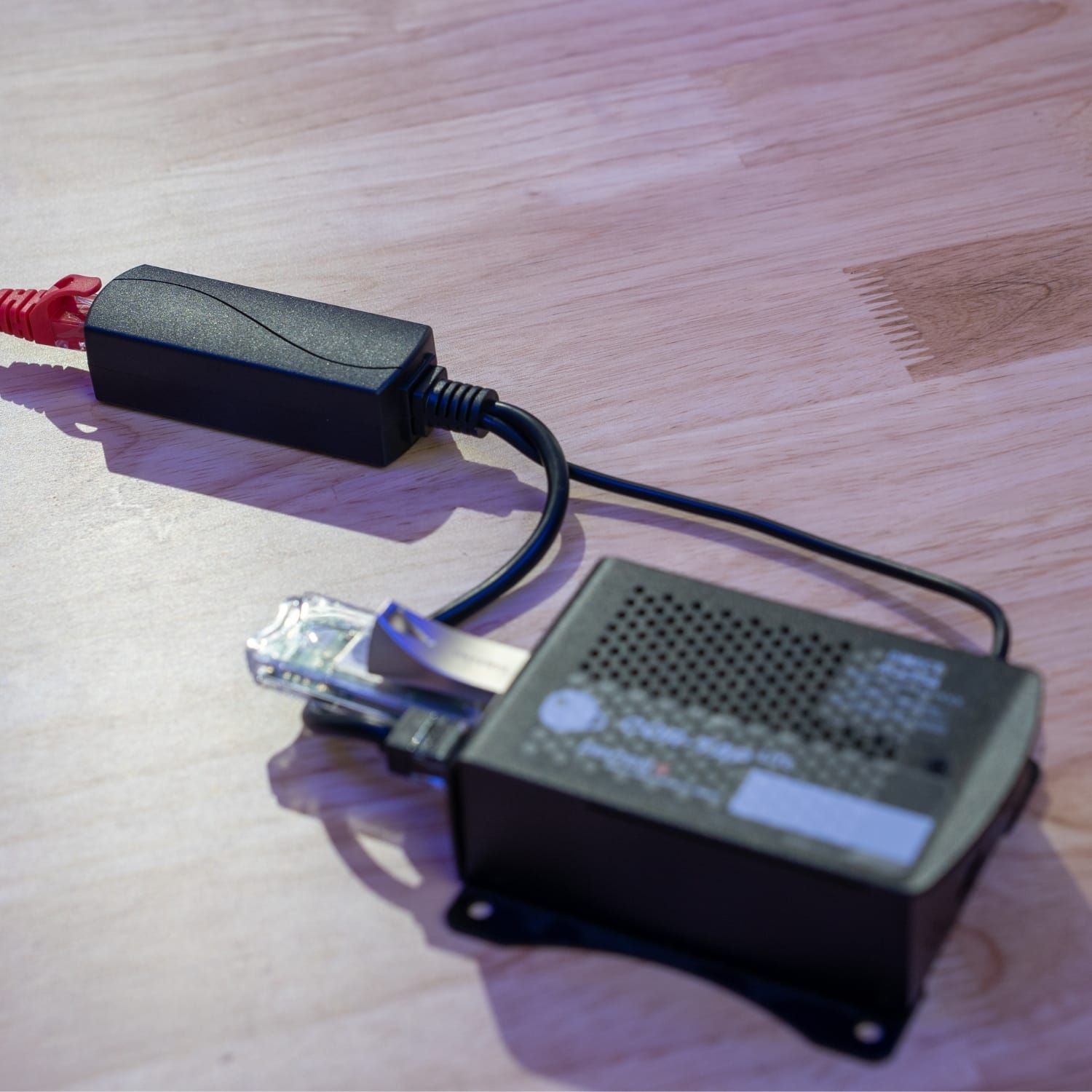 PoE Texas Splitter 802.3af PoE to 5V Splitter for USB-C Devices