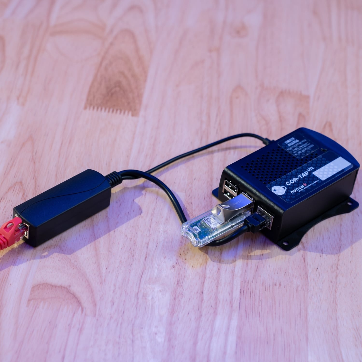 PoE Texas Splitter 802.3af PoE to 5V Splitter for USB-C Devices