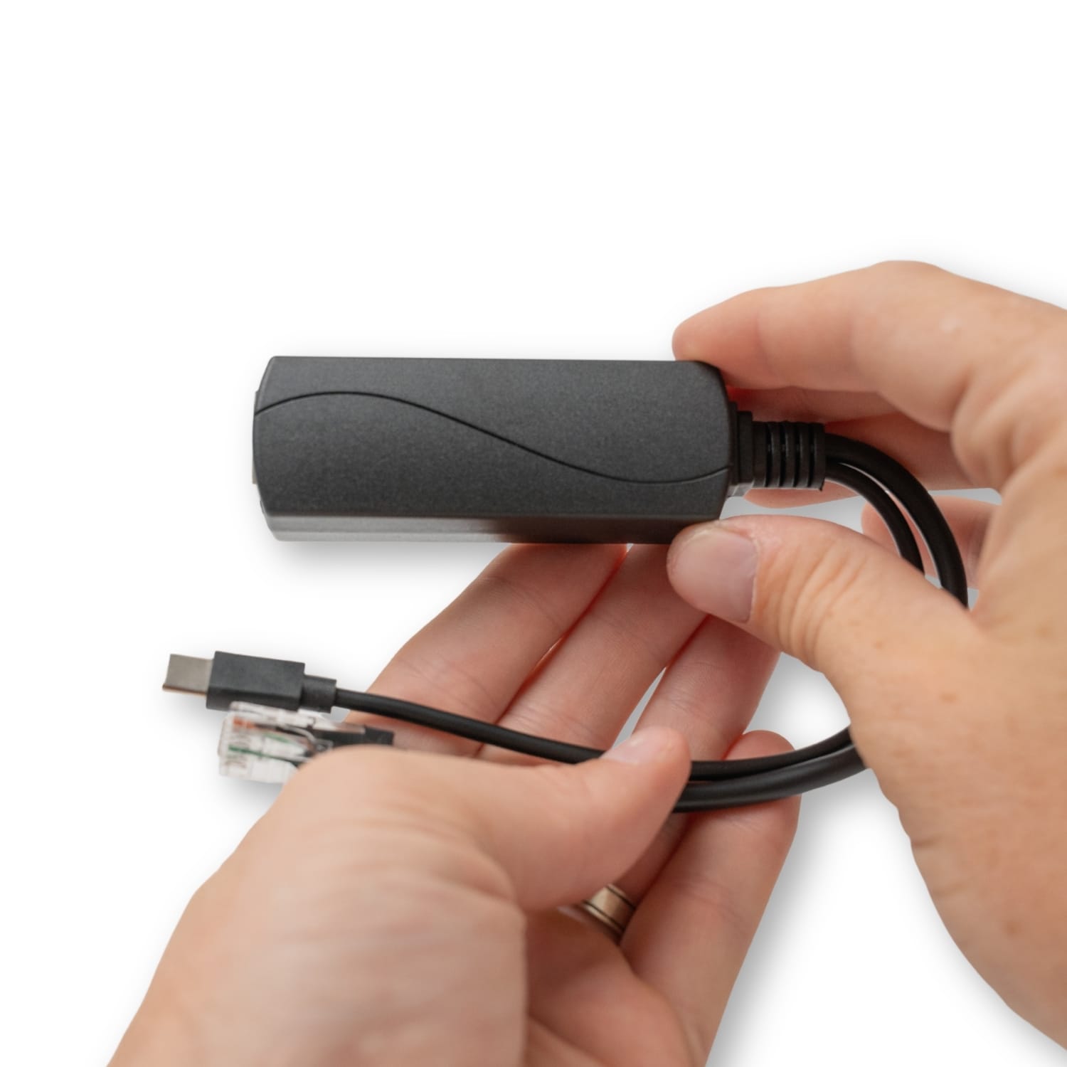 PoE Texas Splitter 802.3af PoE to 5V Splitter for USB-C Devices