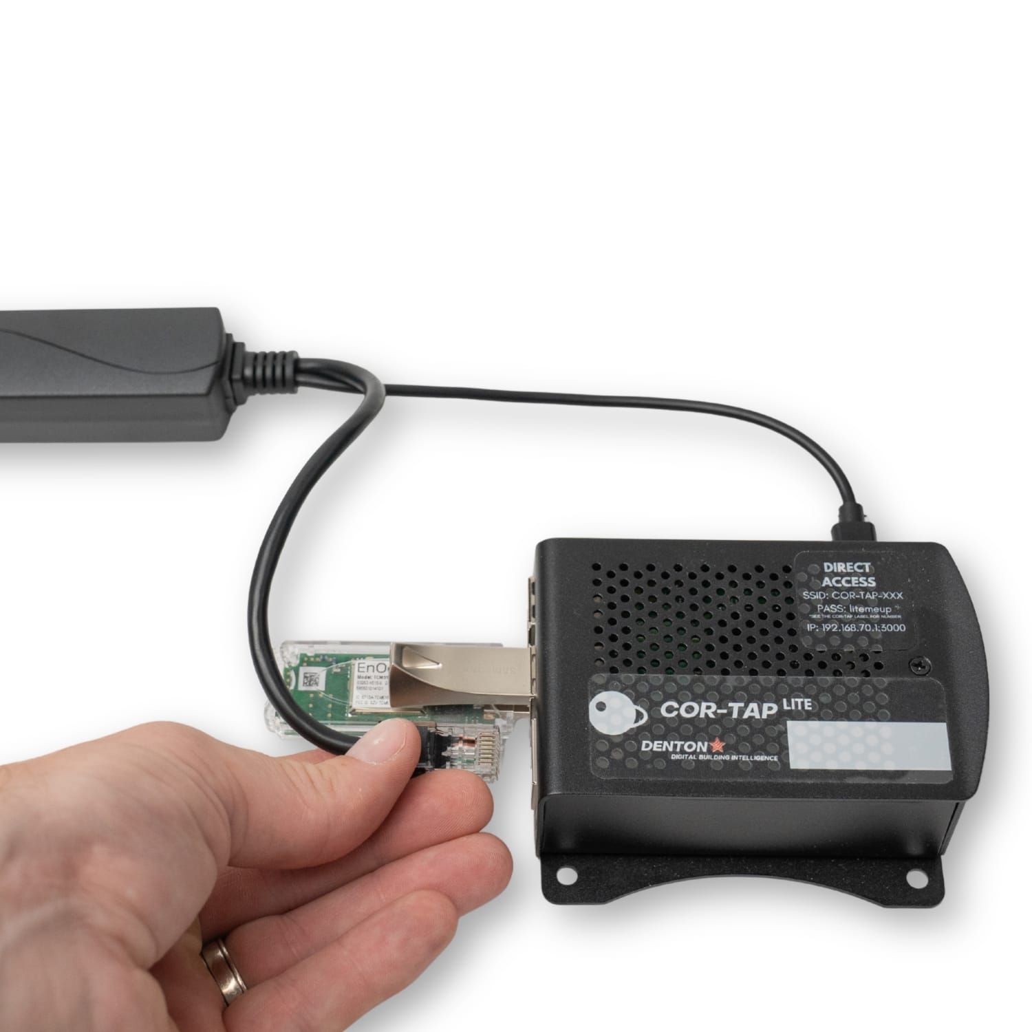 PoE Texas Splitter 802.3af PoE to 5V Splitter for USB-C Devices