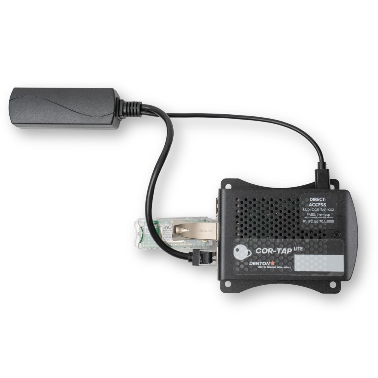 PoE Texas Splitter 802.3af PoE to 5V Splitter for USB-C Devices