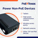 PoE Texas Splitter 802.3bt PoE++ to 12V Splitter with 60W Output
