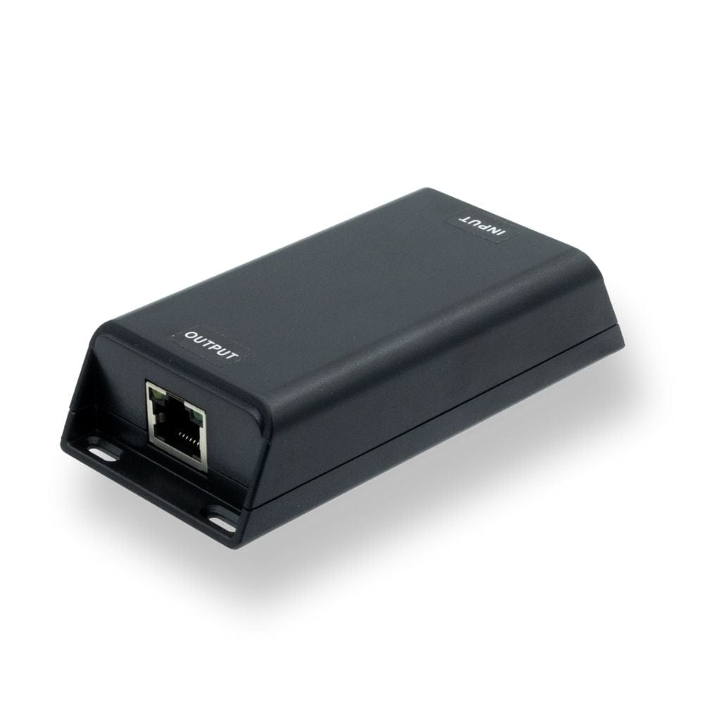 Poe Injector Dc DC Powered PoE+ 2.5 Gigabit Inline Injector that Converts 12-60V Volts ...