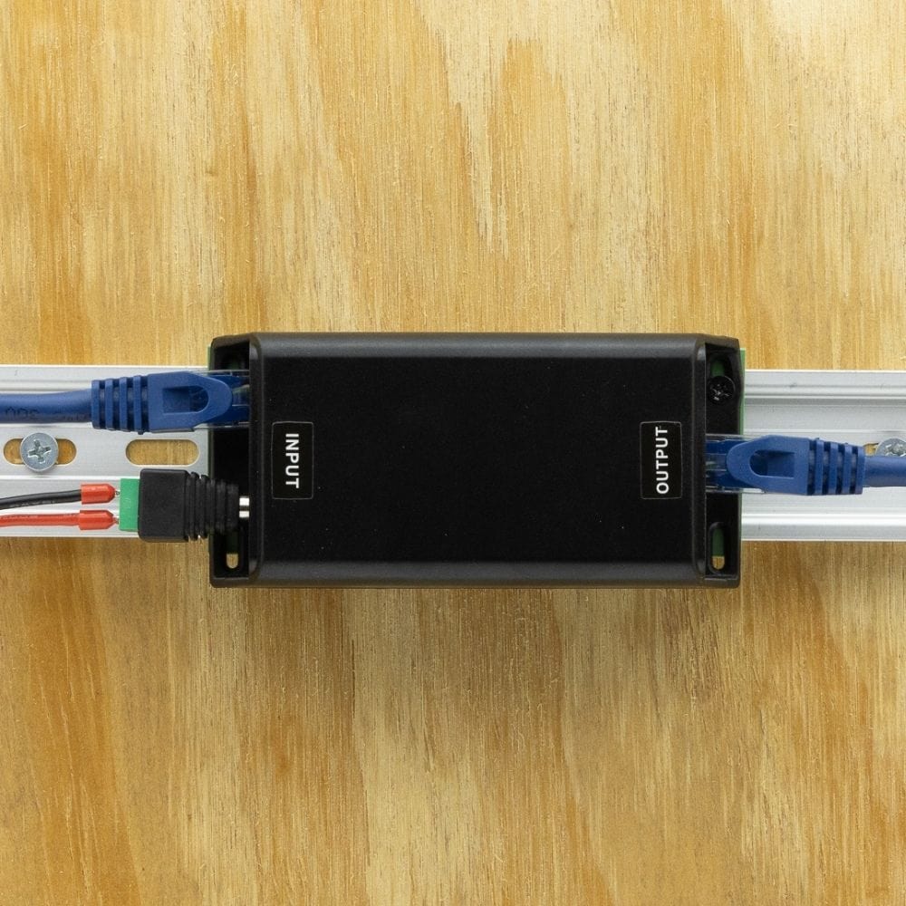 PoE Texas DC-Powered PoE+ Injector - 12-60V To 50V 30W For Solar, Battery & WiFi Installations