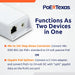 POE Texas Splitter Gigabit Inline PoE Splitter/Converter with 24 Volt 25 Watt PoE or DC Output