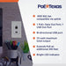PoE Texas Splitter Gigabit PoE Splitter In-Wall Receptacle