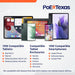 PoE Texas Splitter IEEE 802.3af PoE to USB-C Power and Data with Power Delivery