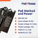 PoE Texas Splitter IEEE 802.3af PoE to USB-C Power and Data with Power Delivery