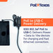 PoE Texas Splitter IEEE 802.3af PoE to USB-C Power and Data with Power Delivery