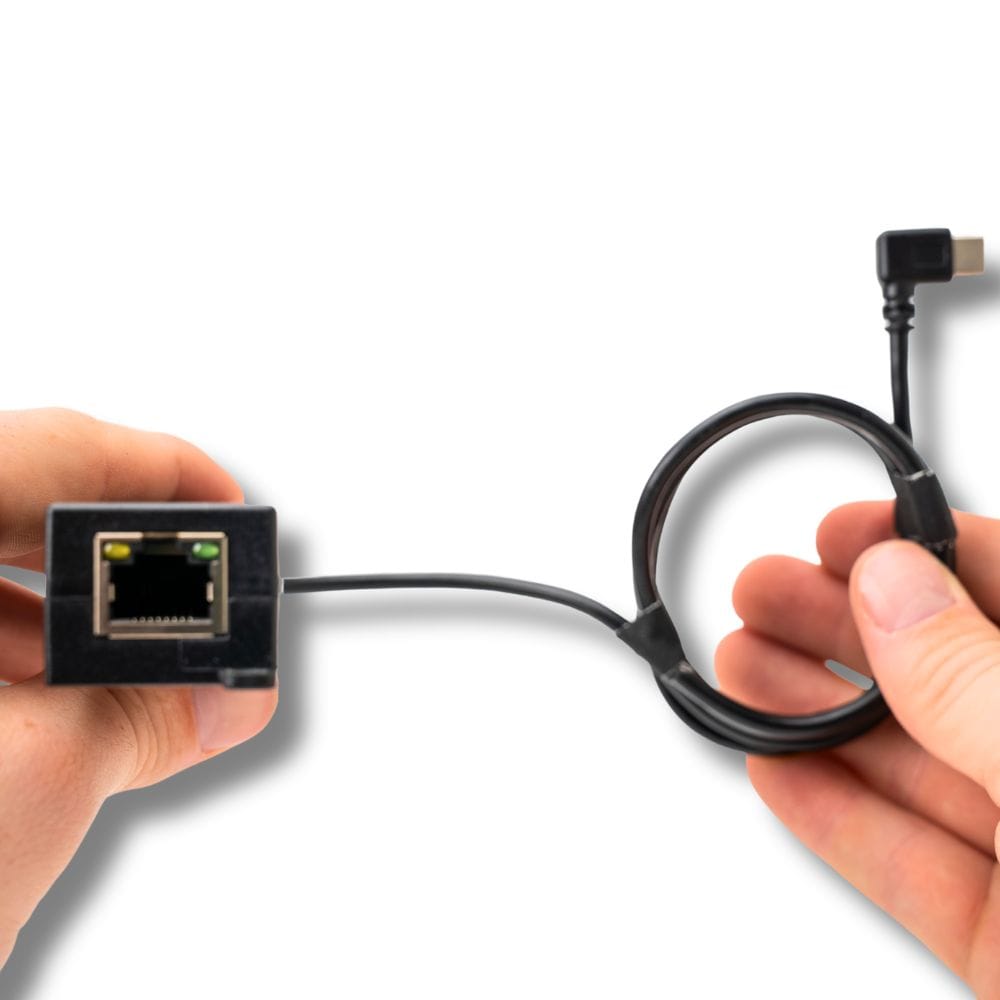 PoE Texas Splitter IEEE 802.3af PoE to USB-C Power and Data with Power Delivery