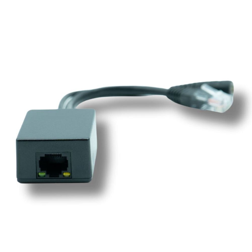 POE Texas Splitter Inline Gigabit Mode B Step Up Splitter that Converts 12-30 Volts to 48 Volts PoE