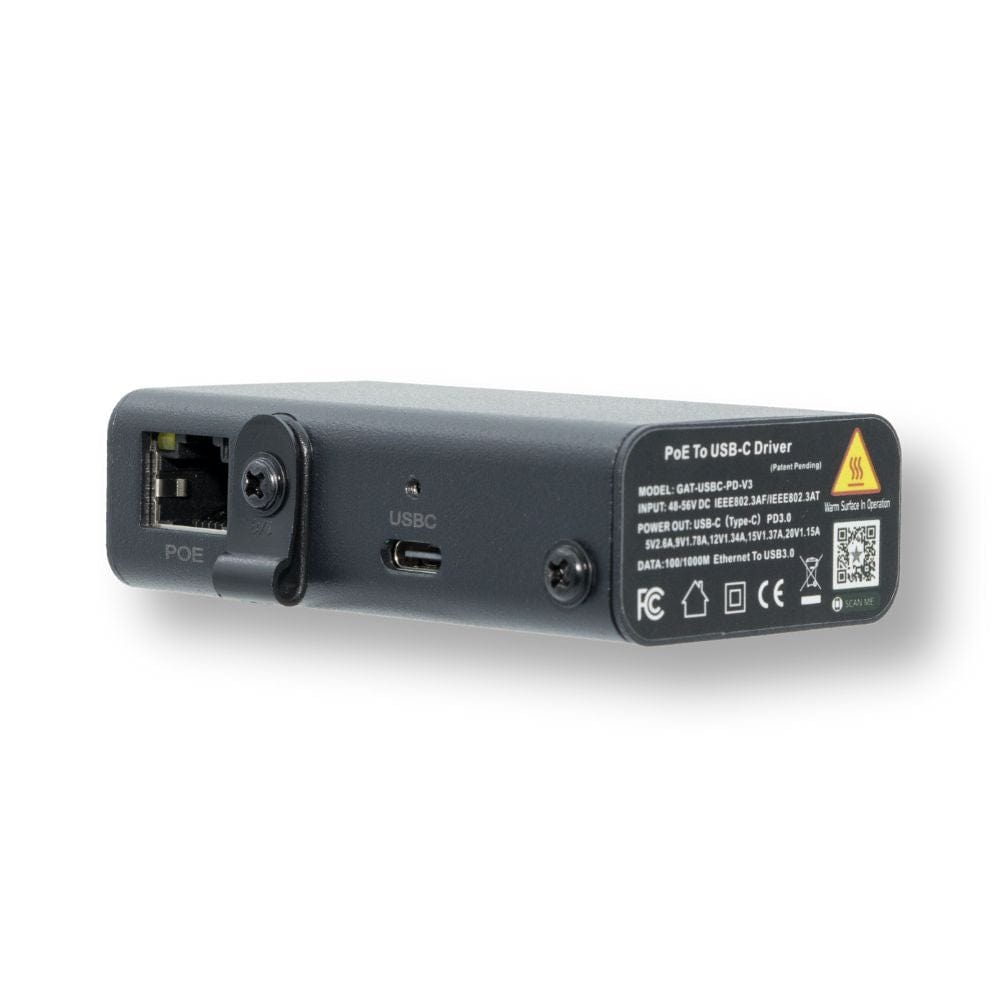Splitter PoE Gigabit 5V 3A Con USB-C Per Raspberry Pi 5 E Dispositivi Type-C