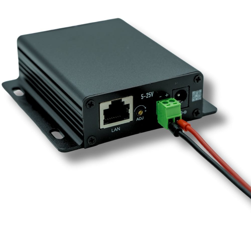 New! Gigabit PoE++ (802.3bt) 5-24 VDC Adjustable Voltage + Separate Gi ...