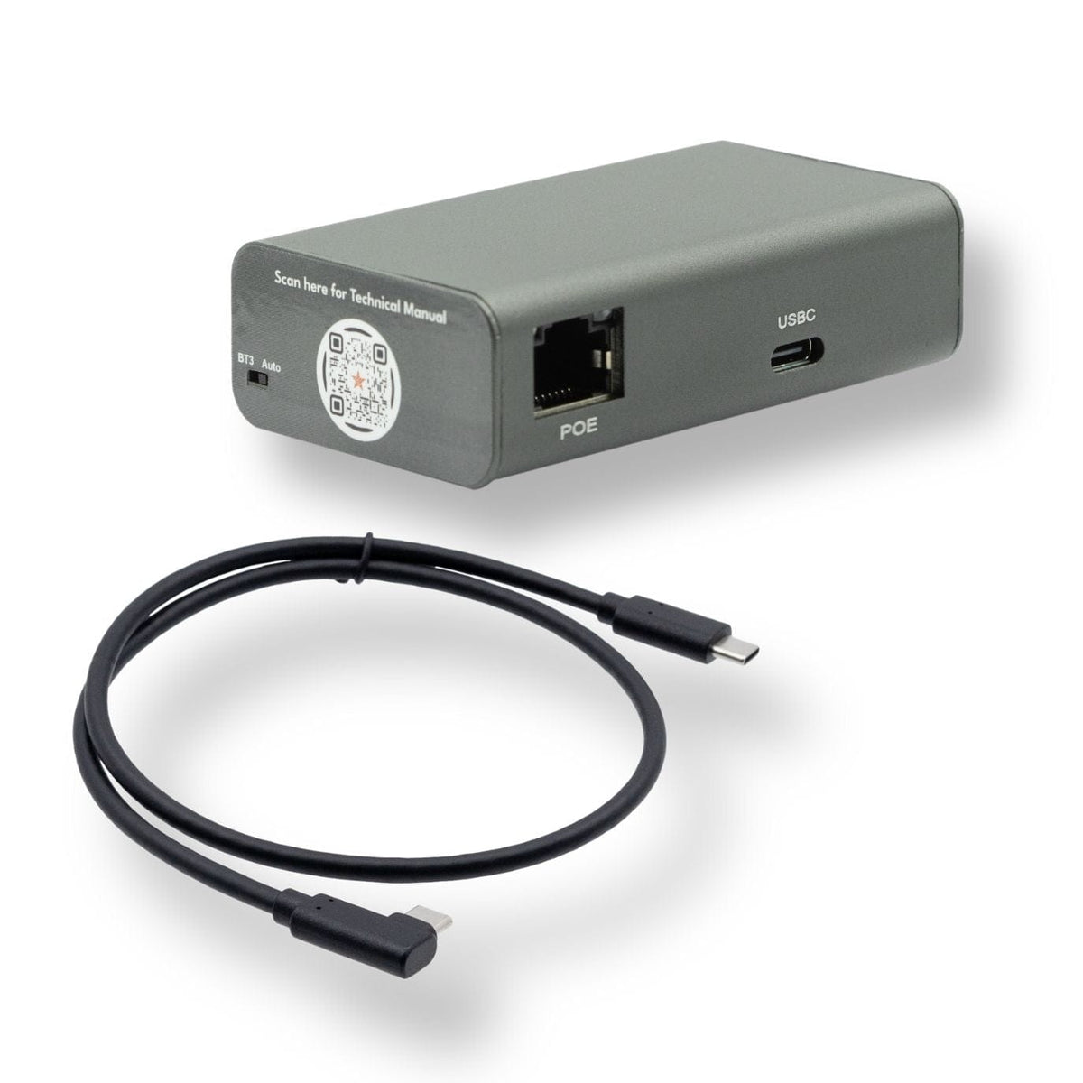 New! Gigabit PoE++ (802.3bt) to USB-C Power + Data Delivery with 65 Wa ...