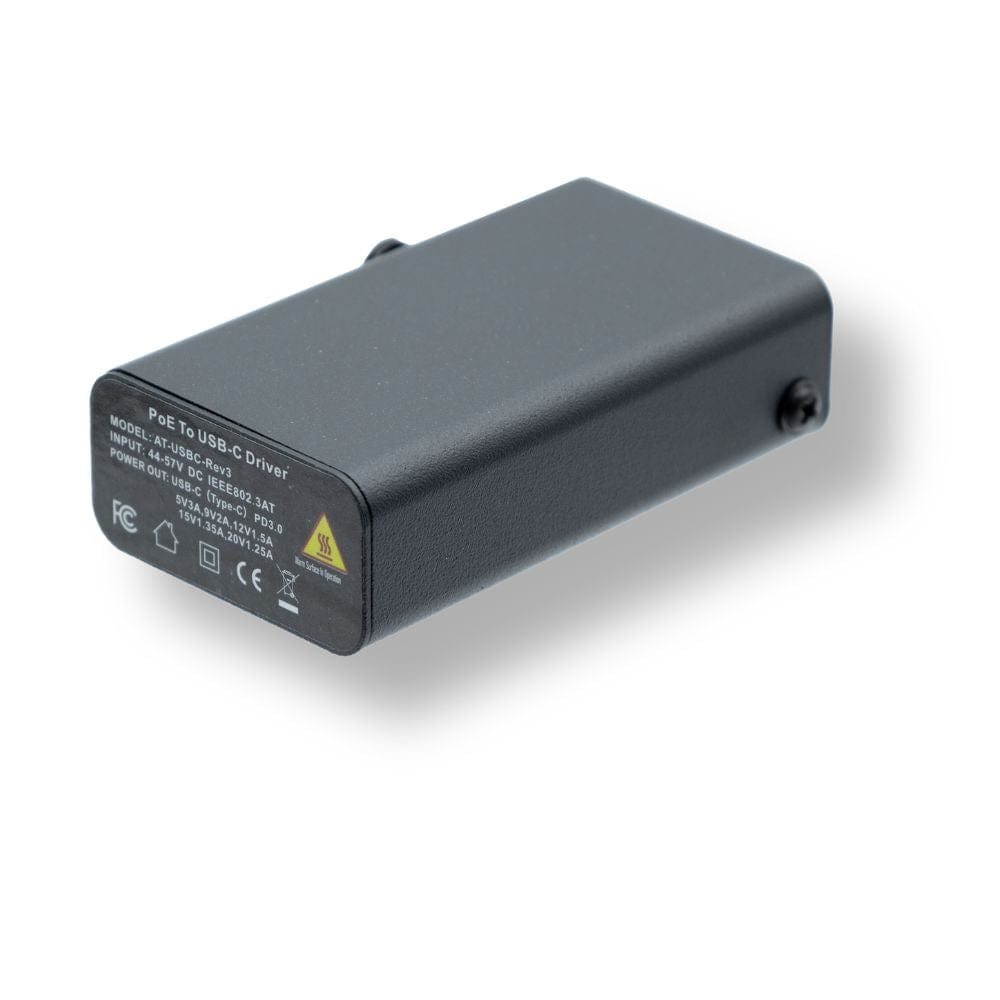 POE Texas Splitter PoE+ (802.3at) to USB-C Splitter - Power Delivery Only *PoE to Power Converter