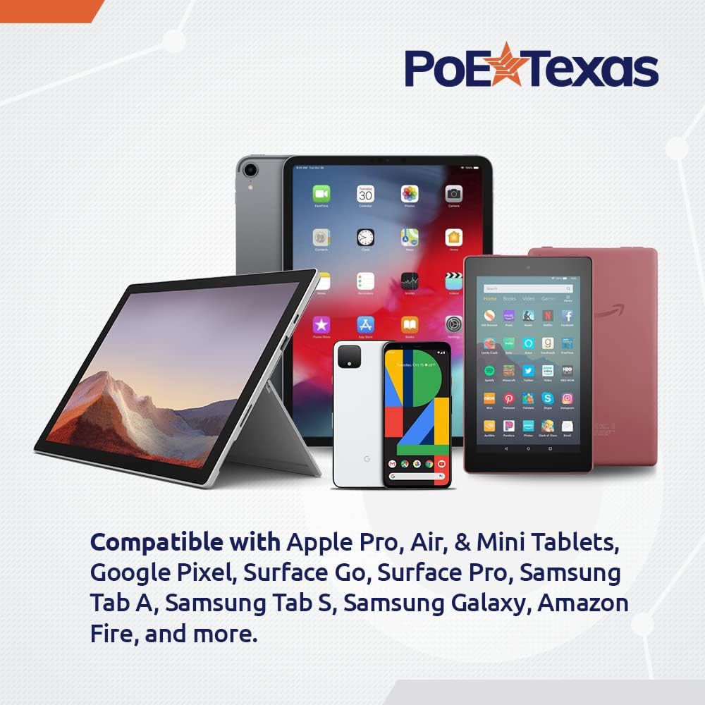 POE Texas Splitter PoE+ (802.3at) to USB-C Splitter - Power Only Delivery with Separate Gigabit Data