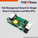 POE Texas Splitter PoE Management Board for Single Board Computers