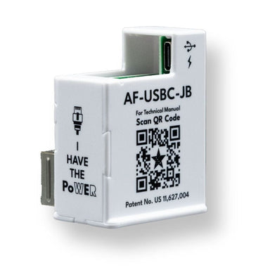 POE Texas Splitter POE to USB-C Power and Data Delivery with 15 Watt Output for iPad Air, Surface Go, Galaxy Tab and More - 10/100 Mbps with USB-C Cable Included