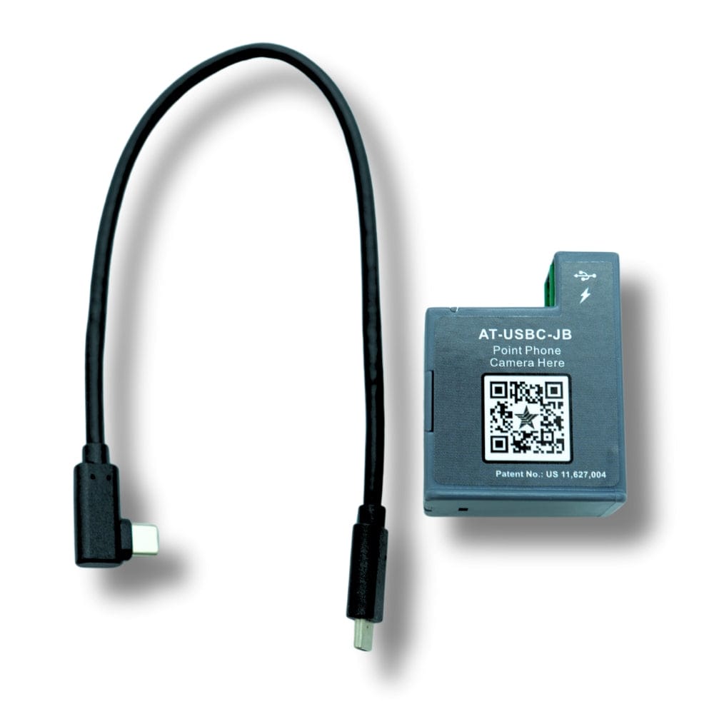 POE Texas Splitter POE+ to USB-C Power and Data Delivery with 25 Watt Output for iPad Pro, Surface Go, Galaxy Tab and More - 10/100 Mbps