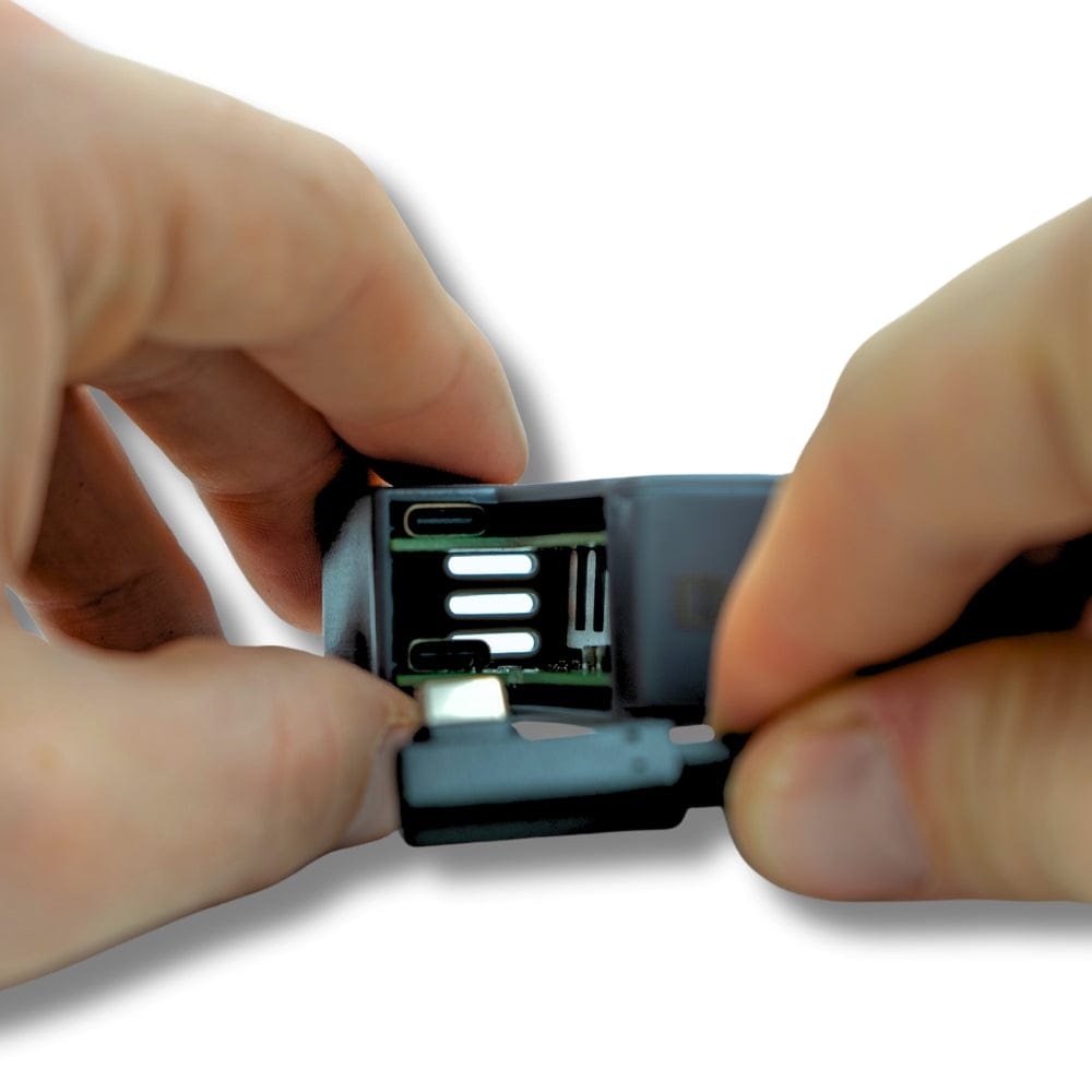 POE Texas Splitter POE+ to USB-C Power and Data Delivery with 25 Watt Output for iPad Pro, Surface Go, Galaxy Tab and More - 10/100 Mbps