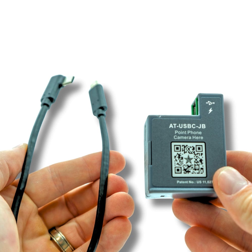 POE Texas Splitter POE+ to USB-C Power and Data Delivery with 25 Watt Output for iPad Pro, Surface Go, Galaxy Tab and More - 10/100 Mbps with USB-C Cable