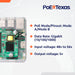 PoE Texas Splitter Power Over Ethernet (PoE) HAT for Raspberry Pi 3 B+ 4 and 802.3af PoE Network