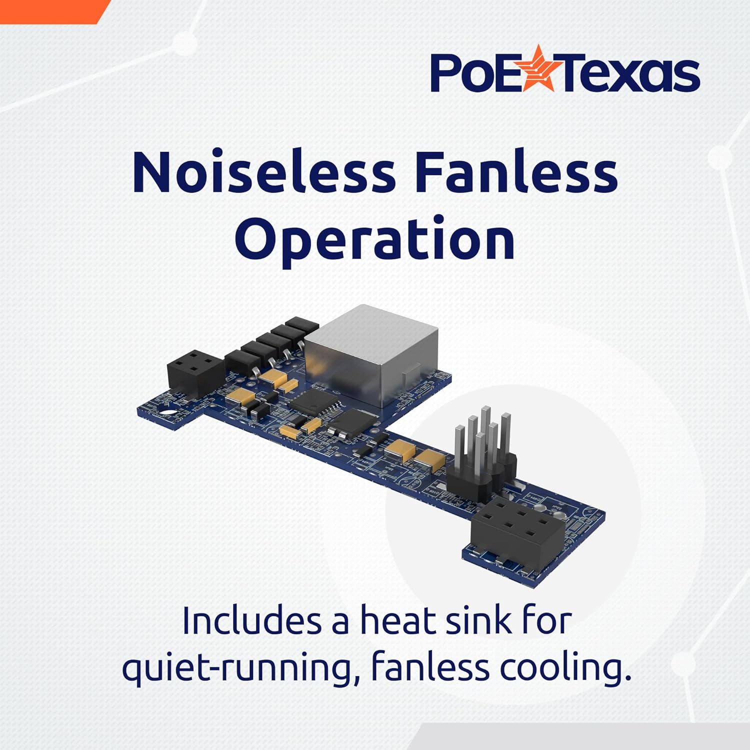 POE Texas Splitter Raspberry Pi HAT "Hardware Attached on Top" Accessory