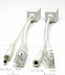 PoE Texas Splitter Single Inline 10/100 Mode B Splitter and Injector Kit - 1.35 mm DC Barrel