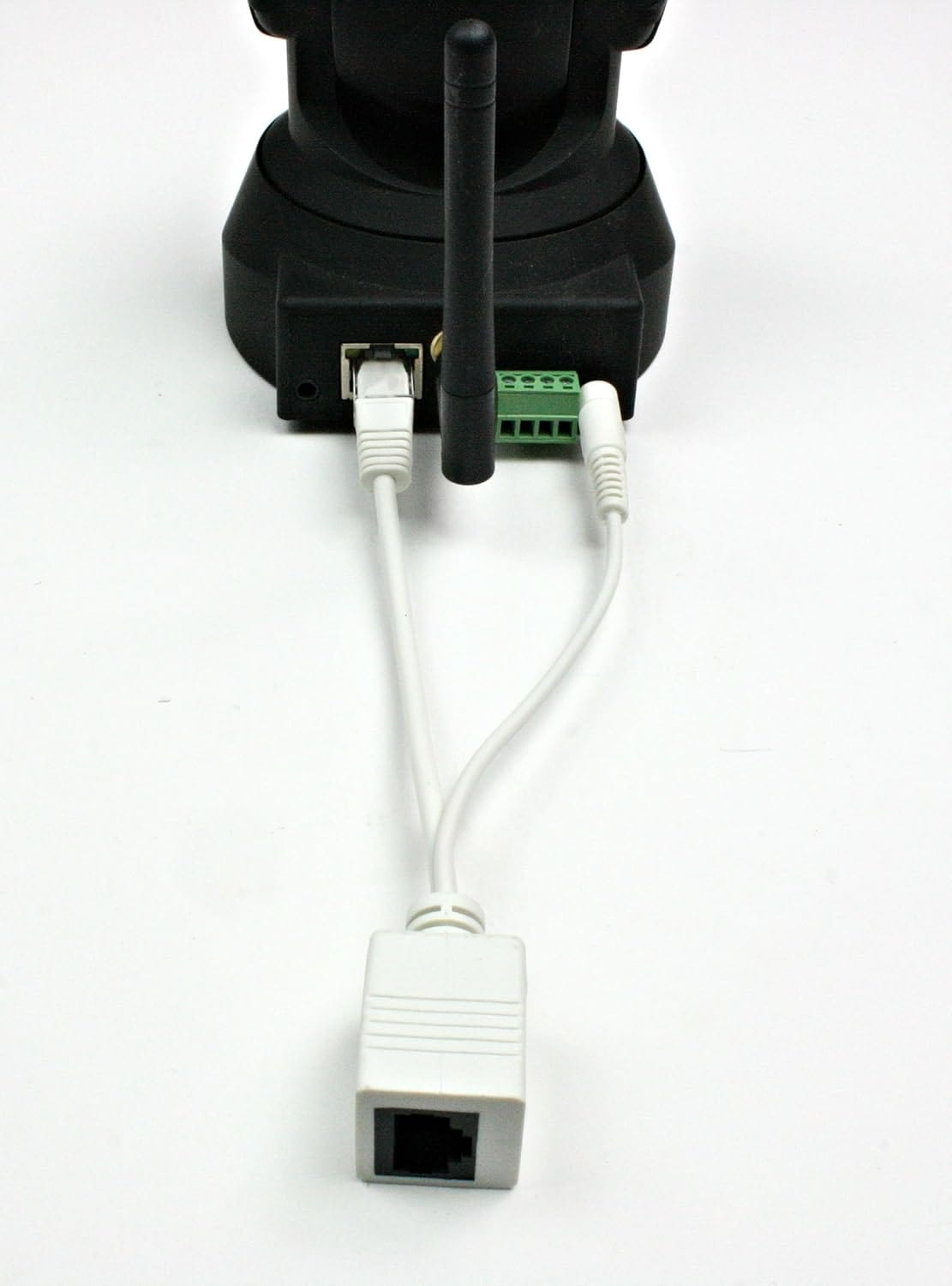 PoE Texas Splitter Single Inline 10/100 Mode B Splitter and Injector Kit - 1.35 mm DC Barrel