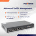 POE Texas Switch 8-Port Layer 2 and 3 10 Gigabit Managed PoE+ (IEEE 802.3at) Switch