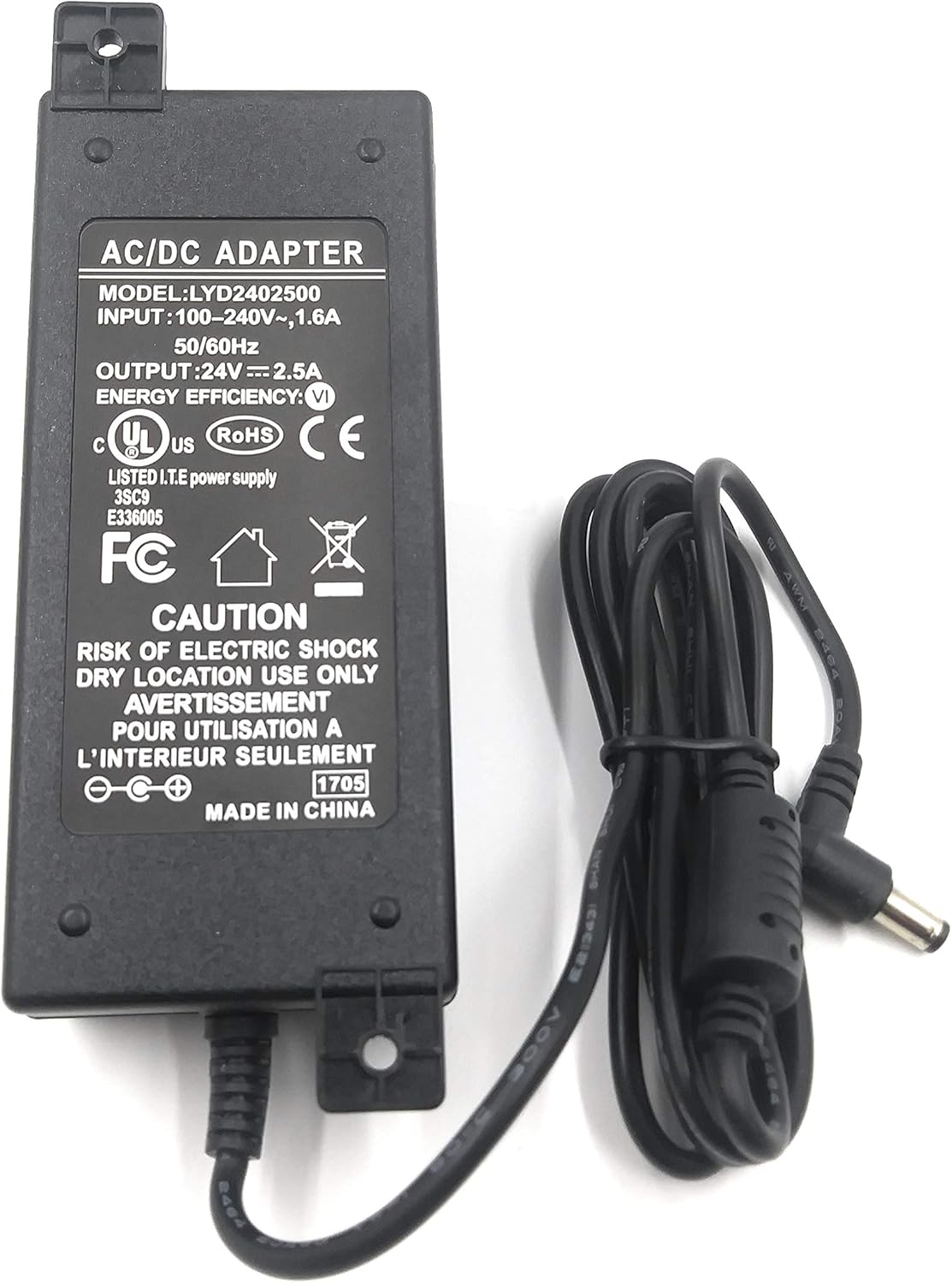 PoE Texas Switch 8 Port PoE Switch With 24 Volt 60 Watt Power Supply