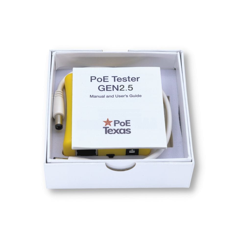 POE Texas Tester and Detector V2.5 Bundle