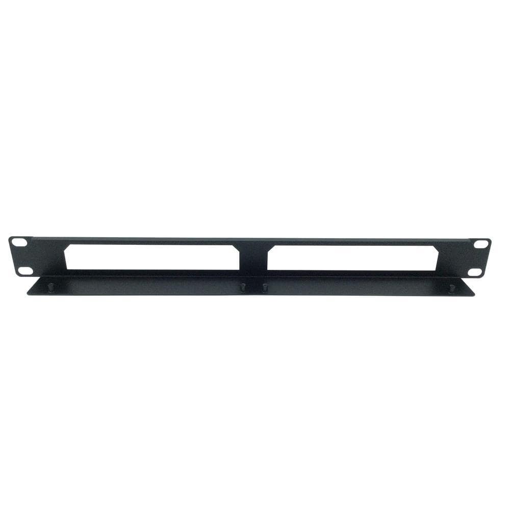 PoE Texas Accessories 1U Rack Mount for Two POES-8-7 or One GPOES-8-7AB Unmanaged Switch (Sold Separately)