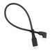 POE Texas Cable USB-C Right Angle Cable for Tablet Enclosures - 3 Meters