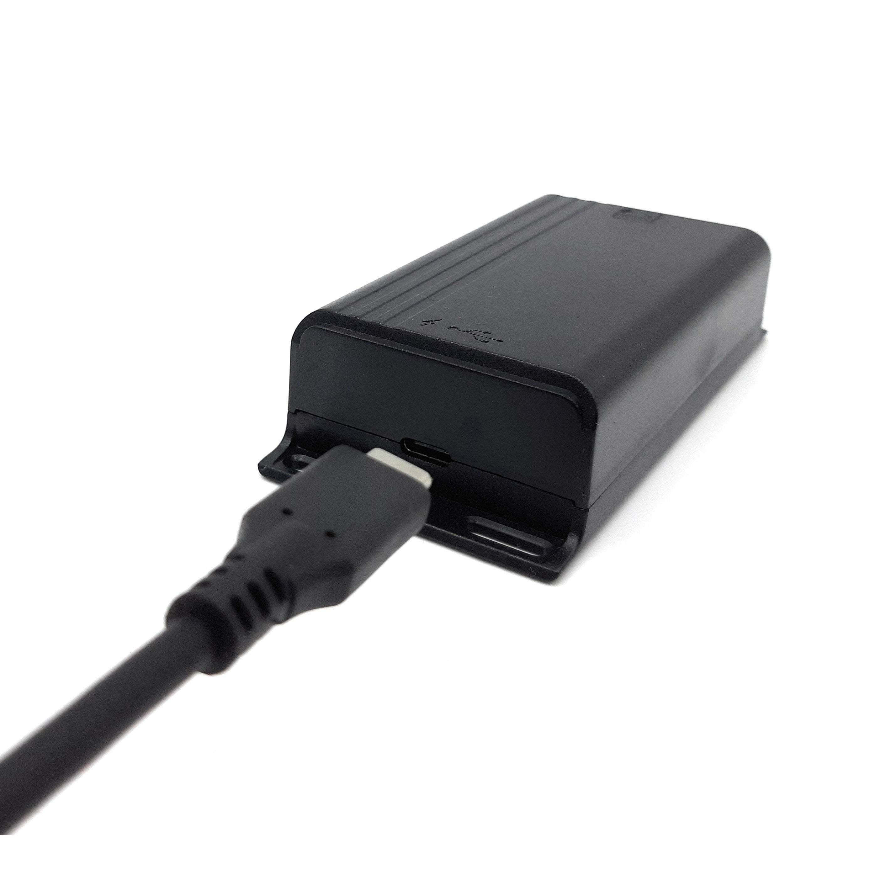 DIN to 36W USB/USB Type-C (Angled) Adapter - Cliff Top – Bikenbiker