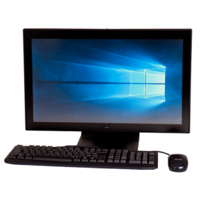 PoE Texas Display HELIOS All-in-One PoE+ pCAP Touchscreen Computer - 22" Desk Top Base, 4GB DDR3 RAM, 64GB mSATA