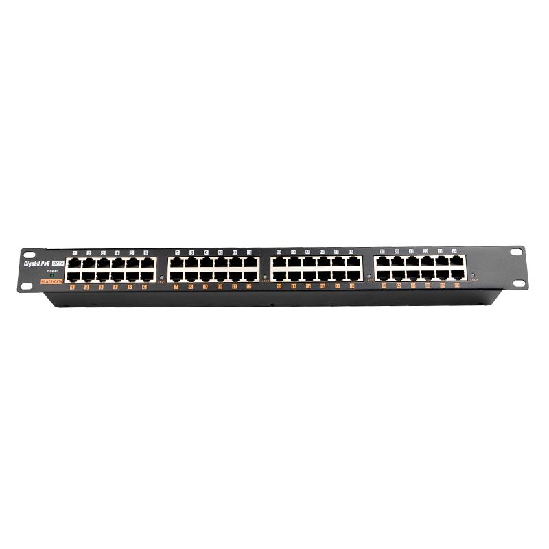 24-Port Gigabit Rack Mount Injector — POE Texas