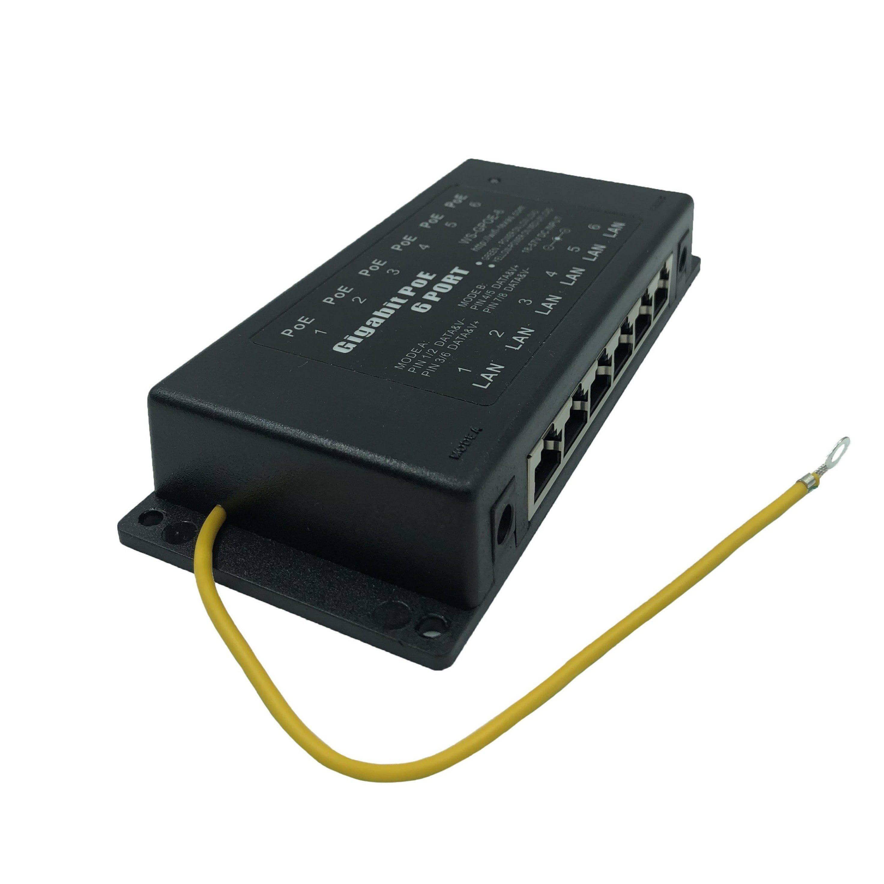 7+1 Port Passive PoE Switch 24 Volt 48 Volt Power Over Ethernet Switch – poe -world
