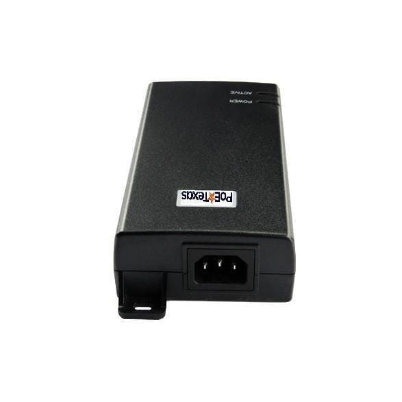 PoE Texas Injector Gigabit PoE++ (802.3bt) Dual Signature Injector with 55 Volt 60 Watt Output for Indoor without Surge Protection