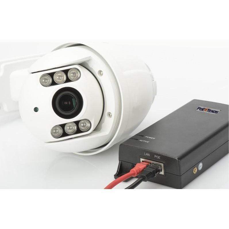 Gigabit PoE++ (802.3bt) Dual Signature Injector with 55 Volt 60 Watt O ...