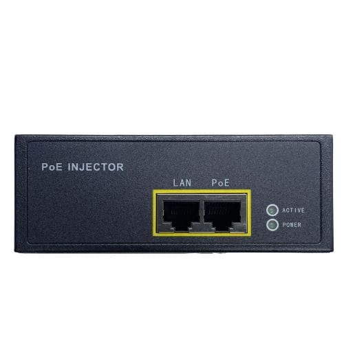 Gigabit PoE++ (802.3bt) Injector with 55 Volt 95 Watt Output with Surg ...