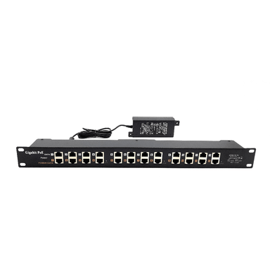 PoE Texas WS-POE-16-48v120w 16 port Poe injector - Power over Ethernet for  802.3af Cameras, IP phones, Access Points using passive PoE with 48 volt  120 watt supply : : Computers & Accessories