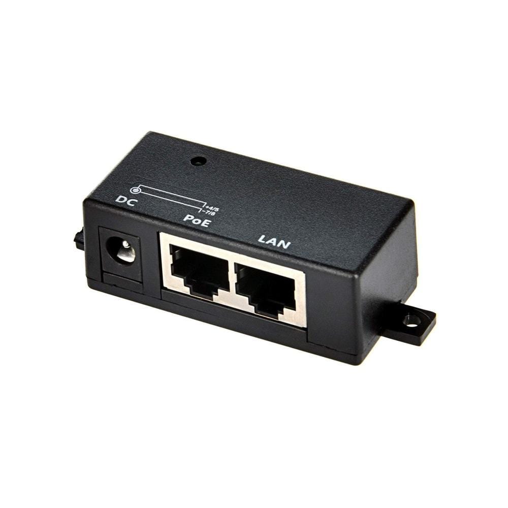 Single Port 10/100 Mode B PoE Injector without Power Supply