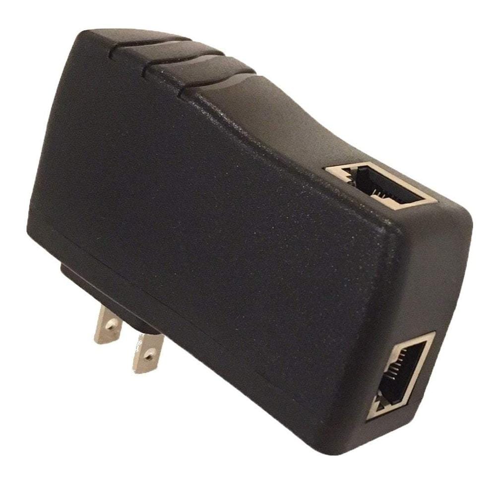 PoE Texas Injector Single Port Gigabit Mode A PoE Injector with Integrated 48 Volt 15 Watt Power Supply
