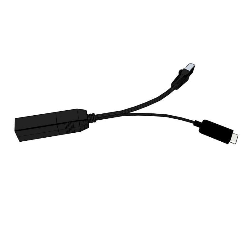 10/100 Mbps USB-C 5 Volt 2 Amp PoE Splitter