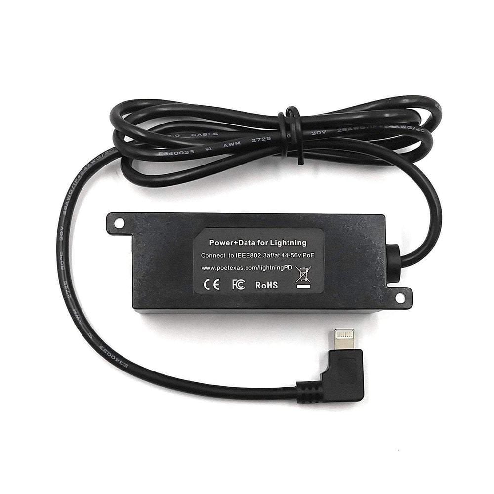 PoE Texas Splitter PoE Power + Data for Lightning Devices