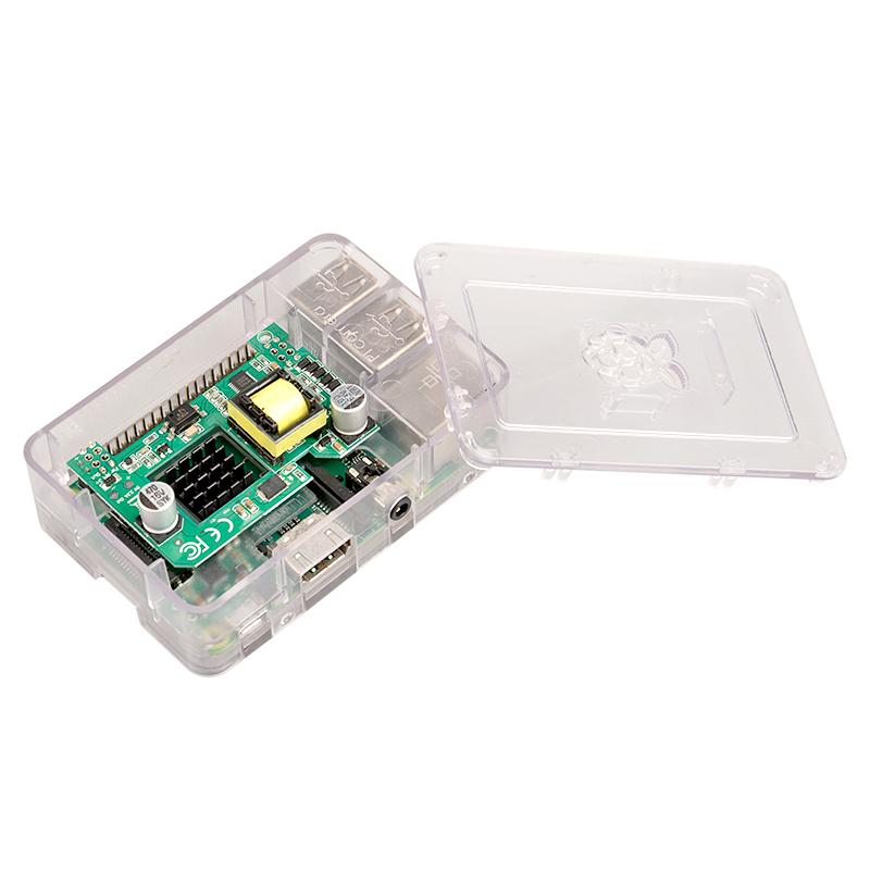 PoE Texas Splitter Power Over Ethernet (PoE) HAT for Raspberry Pi 3 B+ 4 and 802.3af PoE Network