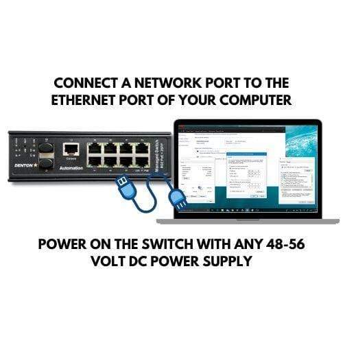 Switch Ethernet Gigabit PoE industriel 8 ports non-manageables avec 8 x 10  / 100 / 1000 Base-T(X) : IGPS-1080-24V-I
