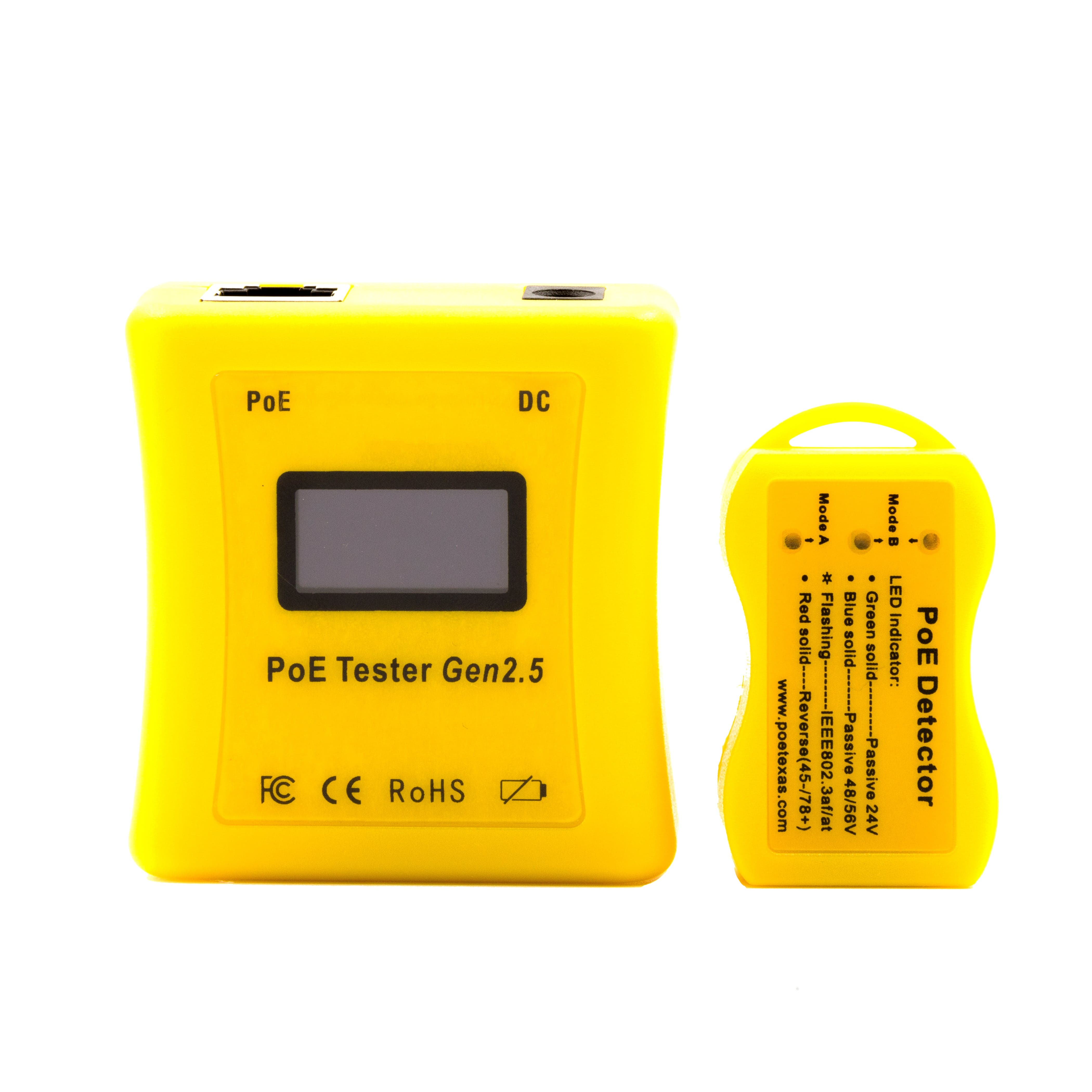 PoE Texas Tool PoE Tester + Detector Bundle